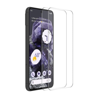 2pcs ENKAY Hat-Prince 0.26mm 9H 2.5D High Aluminum-silicon Tempered Glass Film, For Google Pixel 8 Pro, For Google Pixel 8