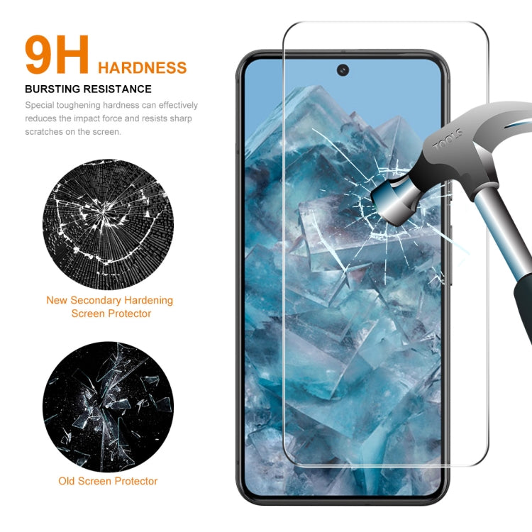 2pcs ENKAY Hat-Prince 0.26mm 9H 2.5D High Aluminum-silicon Tempered Glass Film, For Google Pixel 8 Pro, For Google Pixel 8