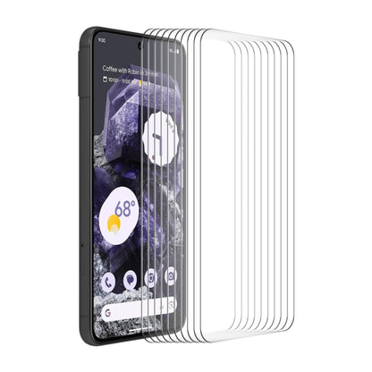 10pcs ENKAY Hat-Prince 0.26mm 9H 2.5D High Aluminum-silicon Tempered Glass Film, For Google Pixel 8 Pro, For Google Pixel 8