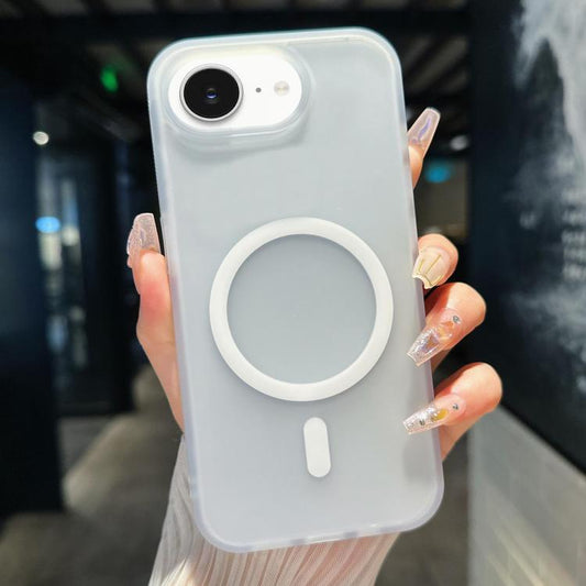 Transparent TPU Hybrid PC Magsafe Phone Case, For iPhone 17e / 16e, For iPhone 17 Pro Max, For iPhone 17 Pro, For iPhone 17, For iPhone Air, For iPhone 16 Pro Max, For iPhone 16 Pro, For iPhone 16 Plus, For iPhone 16, For iPhone 15 Pro Max             ...