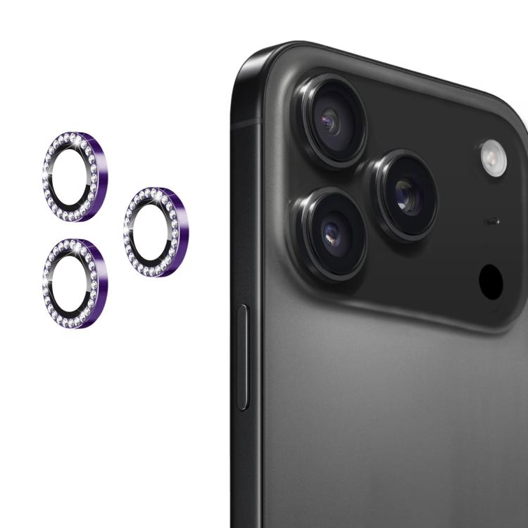 ENKAY AR Anti-reflection Individual Diamond Ring Camera Lens Glass Full Film, For iPhone 17, For iPhone 17 Pro / 17 Pro Max, For iPhone 15 Pro / 15 Pro Max, For iPhone 15 / 15 Plus
