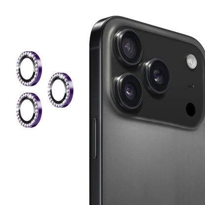 ENKAY AR Anti-reflection Individual Diamond Ring Camera Lens Glass Full Film, For iPhone 17, For iPhone 17 Pro / 17 Pro Max, For iPhone 15 Pro / 15 Pro Max, For iPhone 15 / 15 Plus