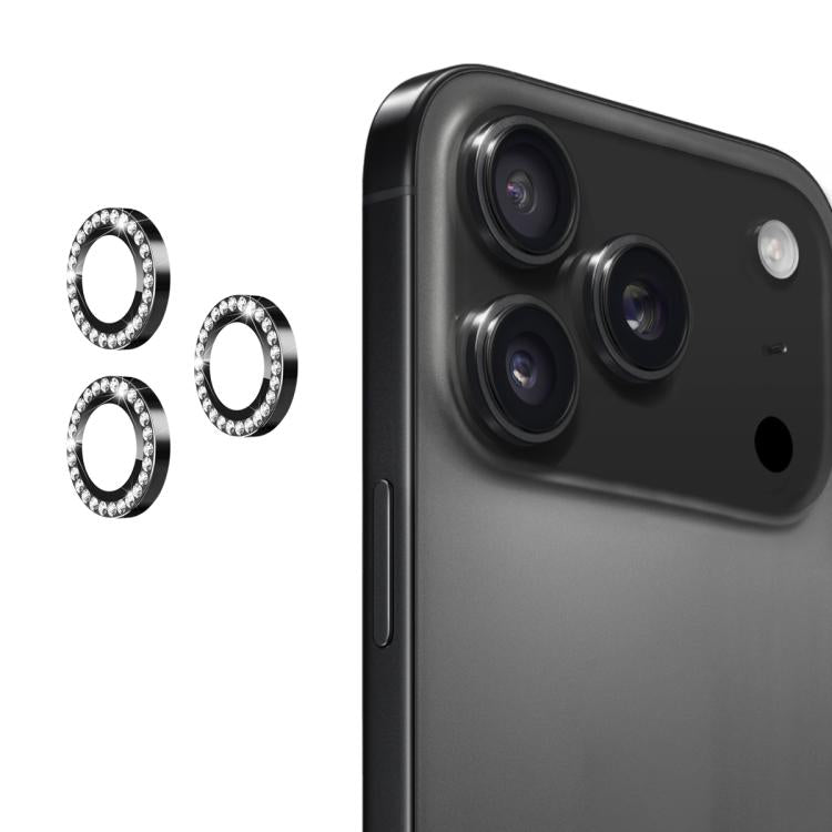 ENKAY AR Anti-reflection Individual Diamond Ring Camera Lens Glass Full Film, For iPhone 17, For iPhone 17 Pro / 17 Pro Max, For iPhone 15 Pro / 15 Pro Max, For iPhone 15 / 15 Plus