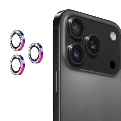 ENKAY AR Anti-reflection Individual Diamond Ring Camera Lens Glass Full Film, For iPhone 17, For iPhone 17 Pro / 17 Pro Max, For iPhone 15 Pro / 15 Pro Max, For iPhone 15 / 15 Plus