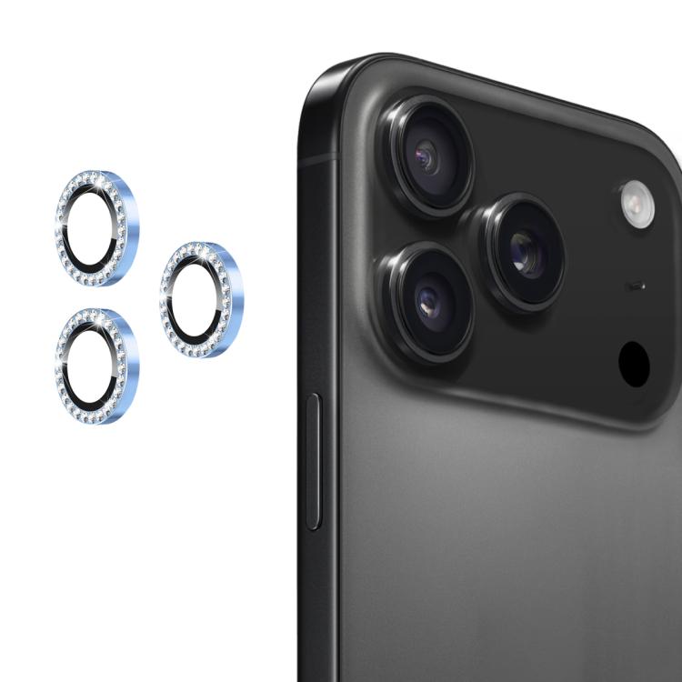ENKAY AR Anti-reflection Individual Diamond Ring Camera Lens Glass Full Film, For iPhone 17, For iPhone 17 Pro / 17 Pro Max, For iPhone 15 Pro / 15 Pro Max, For iPhone 15 / 15 Plus