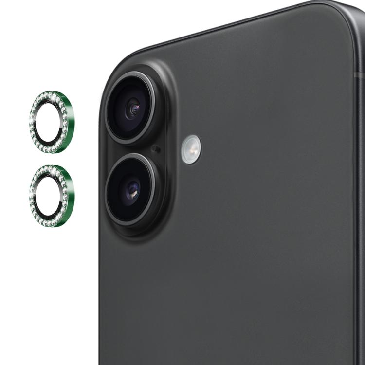 ENKAY AR Anti-reflection Individual Diamond Ring Camera Lens Glass Full Film, For iPhone 17, For iPhone 17 Pro / 17 Pro Max, For iPhone 15 Pro / 15 Pro Max, For iPhone 15 / 15 Plus