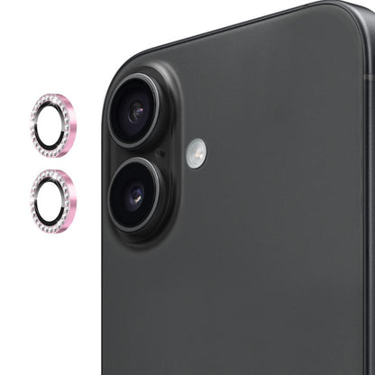 ENKAY AR Anti-reflection Individual Diamond Ring Camera Lens Glass Full Film, For iPhone 17, For iPhone 17 Pro / 17 Pro Max, For iPhone 15 Pro / 15 Pro Max, For iPhone 15 / 15 Plus
