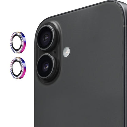 ENKAY AR Anti-reflection Individual Diamond Ring Camera Lens Glass Full Film, For iPhone 17, For iPhone 17 Pro / 17 Pro Max, For iPhone 15 Pro / 15 Pro Max, For iPhone 15 / 15 Plus