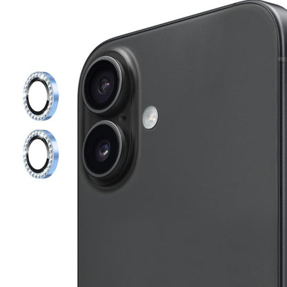 ENKAY AR Anti-reflection Individual Diamond Ring Camera Lens Glass Full Film, For iPhone 17, For iPhone 17 Pro / 17 Pro Max, For iPhone 15 Pro / 15 Pro Max, For iPhone 15 / 15 Plus