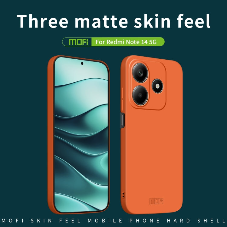MOFI Qin Series Skin Feel All-inclusive PC Phone Case, For Xiaomi Redmi Note 14 5G, For Xiaomi Redmi Note 14 Pro+ 5G, For Xiaomi Redmi K70 Ultra, For Xiaomi Redmi K70E, For Xiaomi 14 Ultra, For Xiaomi 14 Pro, For Xiaomi 14, For Xiaomi Redmi Note 13 5G ...