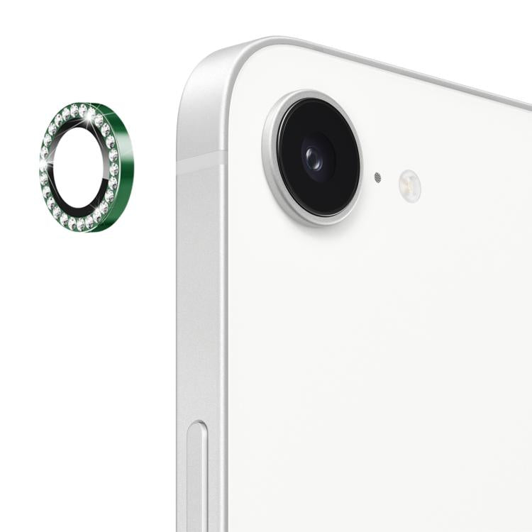 ENKAY AR Anti-reflection Individual Diamond Ring Camera Lens Glass Full Film, For iPhone 17e / 16e, For iPhone 14 / 14 Plus, For iPhone 14 Pro / 14 Pro Max