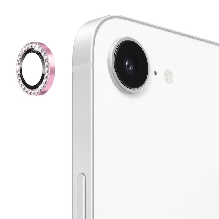 ENKAY AR Anti-reflection Individual Diamond Ring Camera Lens Glass Full Film, For iPhone 17e / 16e, For iPhone 14 / 14 Plus, For iPhone 14 Pro / 14 Pro Max