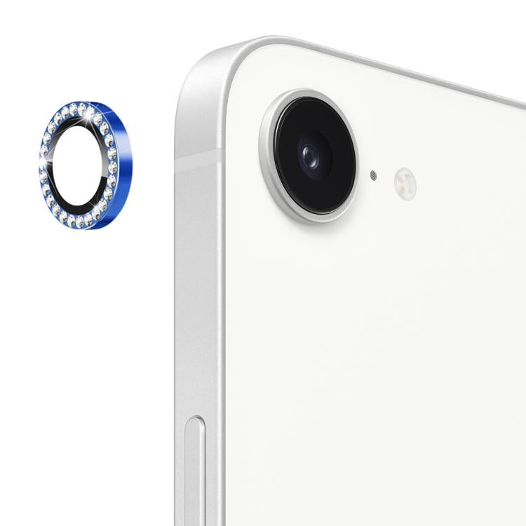 ENKAY AR Anti-reflection Individual Diamond Ring Camera Lens Glass Full Film, For iPhone 16e, For iPhone 14 / 14 Plus, For iPhone 14 Pro / 14 Pro Max