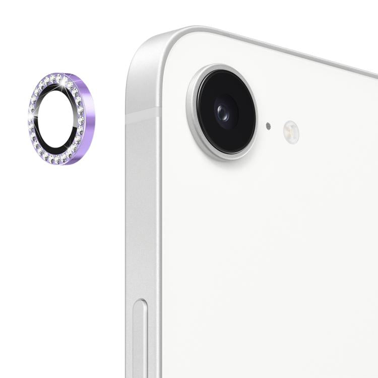 ENKAY AR Anti-reflection Individual Diamond Ring Camera Lens Glass Full Film, For iPhone 17e / 16e, For iPhone 14 / 14 Plus, For iPhone 14 Pro / 14 Pro Max