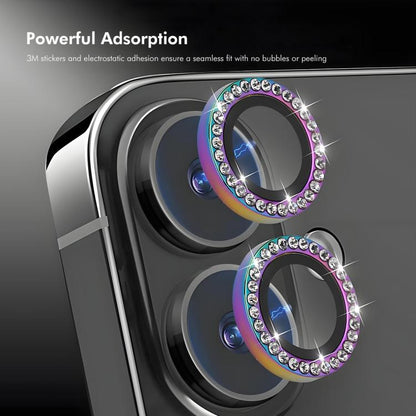 ENKAY AR Anti-reflection Individual Diamond Ring Camera Lens Glass Full Film, For iPhone Air, For iPhone 13 Pro / 13 Pro Max, For iPhone 13 / 13 mini