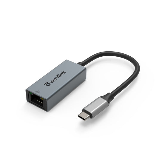 Adaptateur Ethernet Gigabit WAVLINK NWU329GC Type-C vers RJ45 Convertisseur de Câble Réseau LAN, NWU329GC