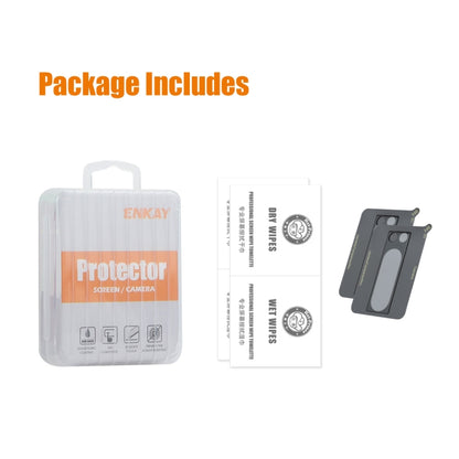 2pcs ENKAY Hat-Prince 9H Rear Camera Lens Tempered Glass Film, For Google Pixel 8 Pro, For Google Pixel 8