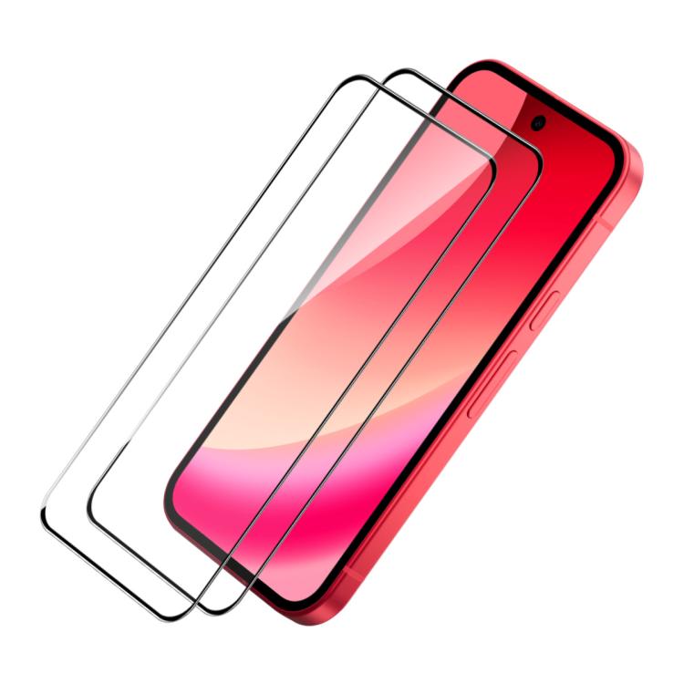 2pcs ENKAY Hat-Prince Full Glue High Aluminum-silicon Tempered Glass Film, For Google Pixel 11a, For Google Pixel 9 Pro XL, For Google Pixel 9 Pro, For Google Pixel 9, For Google Pixel 8 Pro, For Google Pixel 8