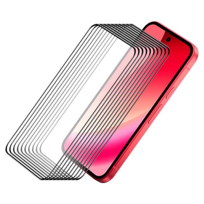 10pcs ENKAY Hat-Prince Full Glue High Aluminum-silicon Tempered Glass Film, For Google Pixel 11a, For Google Pixel 9 Pro XL, For Google Pixel 9 Pro, For Google Pixel 9, For Google Pixel 8 Pro, For Google Pixel 8
