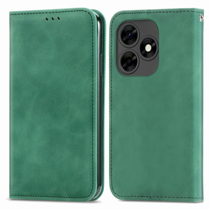 Retro Skin Feel Magnetic Flip Leather Phone Case, For Tecno Itel S23+