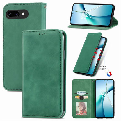 Retro Skin Feel Magnetic Flip Leather Phone Case, For Google Pixel 10a, For Google Pixel 10 Pro XL, For Google Pixel 9a, For Google Pixel 9 Pro XL, For Google Pixel 8a, For Google Pixel 8 Pro, For Google Pixel 8, For Google Pixel 10 / 10 Pro           ...