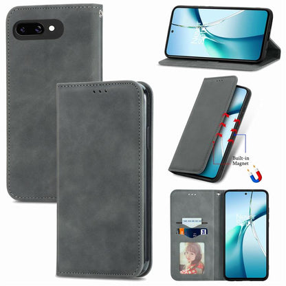Retro Skin Feel Magnetic Flip Leather Phone Case, For Google Pixel 10a, For Google Pixel 10 Pro XL, For Google Pixel 9a, For Google Pixel 9 Pro XL, For Google Pixel 8a, For Google Pixel 8 Pro, For Google Pixel 8, For Google Pixel 10 / 10 Pro           ...