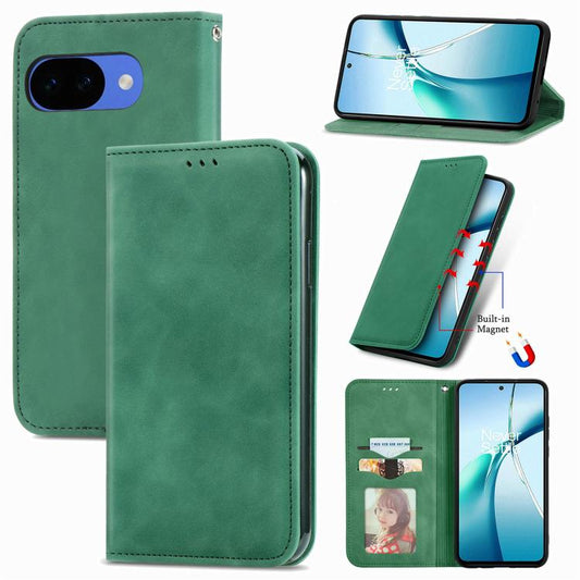 Retro Skin Feel Magnetic Flip Leather Phone Case, For Google Pixel 10a, For Google Pixel 10 Pro XL, For Google Pixel 9a, For Google Pixel 9 Pro XL, For Google Pixel 8a, For Google Pixel 8 Pro, For Google Pixel 8, For Google Pixel 10 / 10 Pro           ...