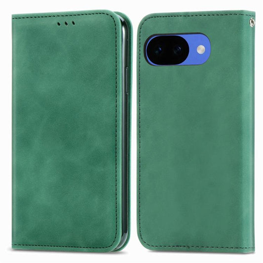 Retro Skin Feel Magnetic Flip Leather Phone Case, For Google Pixel 10a, For Google Pixel 10 Pro XL, For Google Pixel 9a, For Google Pixel 9 Pro XL, For Google Pixel 8a, For Google Pixel 8 Pro, For Google Pixel 8, For Google Pixel 10 / 10 Pro           ...