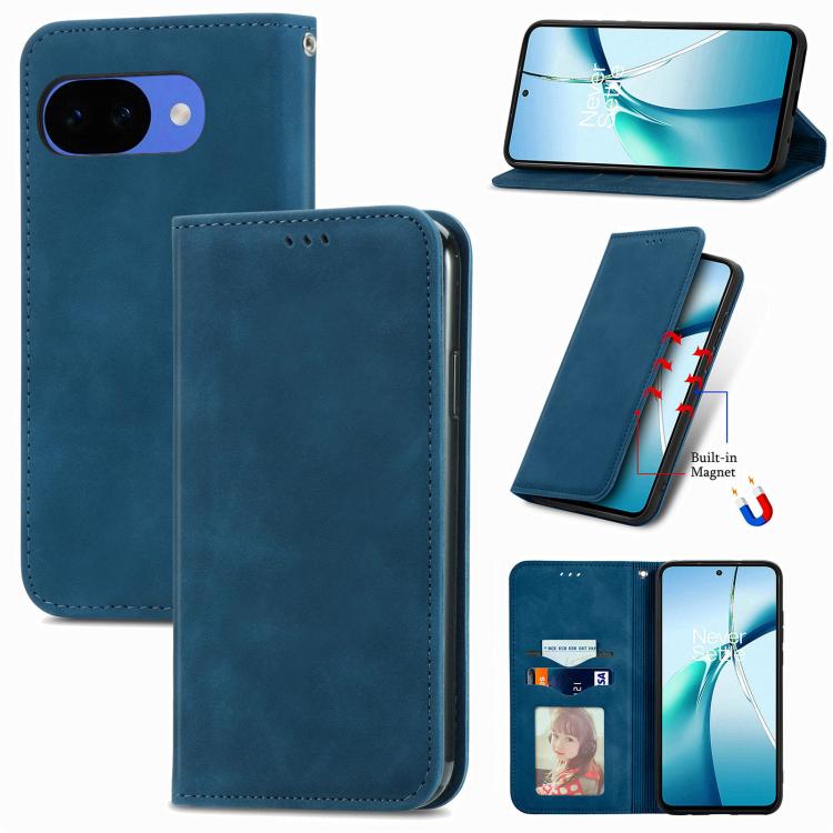 Retro Skin Feel Magnetic Flip Leather Phone Case, For Google Pixel 10a, For Google Pixel 10 Pro XL, For Google Pixel 9a, For Google Pixel 9 Pro XL, For Google Pixel 8a, For Google Pixel 8 Pro, For Google Pixel 8, For Google Pixel 10 / 10 Pro           ...