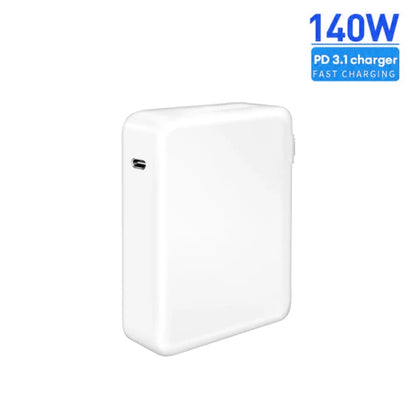 PD3.1 140W USB-C PD Laptop Power Adapter for Apple M1 / M2 MacBook Series, EU Plug, US Plug, UK Plug, AU Plug