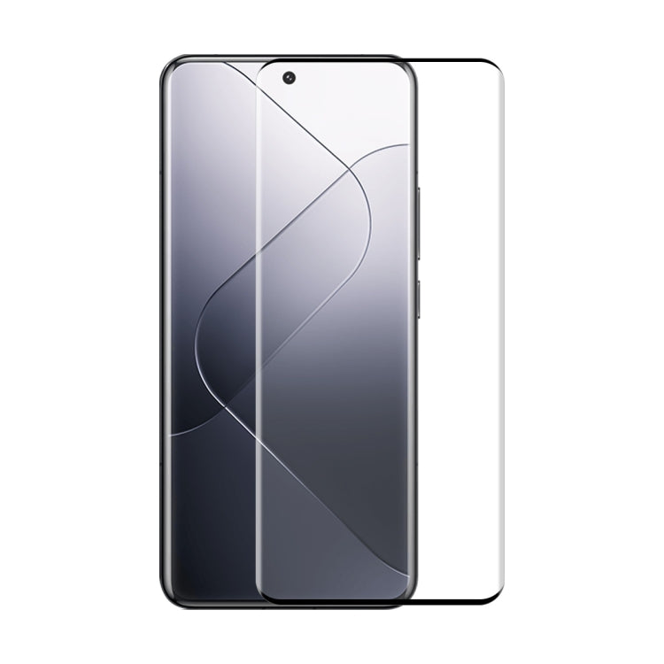 ENKAY Hat-Prince Heat Bending Full Side Glue Tempered Glass Film, For Redmi Note 15 Pro+ 5G Global 163.3mm, For Redmi Note 15 5G Global 164mm, For Xiaomi 14 Pro, For Redmi Note 13 Pro+