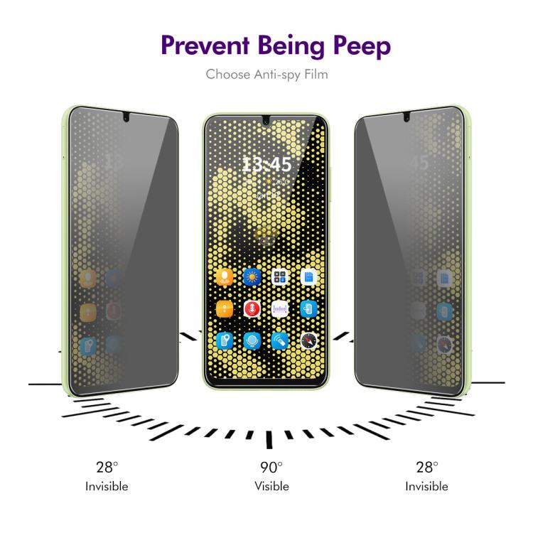 ENKAY Hat-Prince 28 Degree Anti-peeping Privacy Tempered Glass Film, For Redmi 15C 5G / 4G Global 171mm, For Redmi 15 5G Global / 4G SEA 169.5mm, For Redmi 15 5G / 4G EU 171mm, For Redmi 15C 5G / 4G EU 173mm, For Redmi 13X, For Redmi A5 NFC 173.3mm    ...