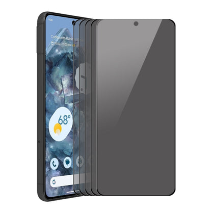 5pcs ENKAY Hat-Prince 28 Degree Anti-peeping Privacy Tempered Glass Film, For Google Pixel 8 Pro, For Google 8