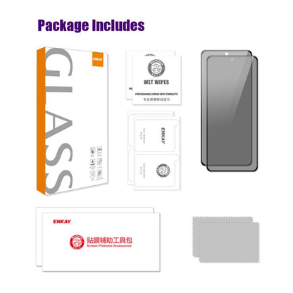 2pcs ENKAY Hat-Prince 28 Degree Anti-peeping Privacy Tempered Glass Film, For Samsung Galaxy A27 5G, For Samsung Galaxy S25 FE 5G, For Samsung Galaxy A07 4G, For Samsung Galaxy A17 5G, For Samsung Galaxy A56 5G, For Samsung Galaxy A26 5G               ...