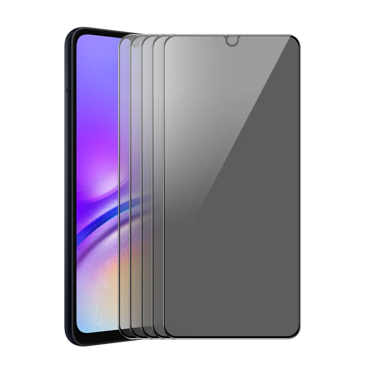 5pcs ENKAY Hat-Prince 28 Degree Anti-peeping Privacy Tempered Glass Film, For Samsung Galaxy A37 / A57, For Samsung Galaxy S25 FE 5G, For Samsung Galaxy A07 4G, For Samsung Galaxy A17 5G, For Samsung Galaxy A56 5G, For Samsung Galaxy A26 5G            ...