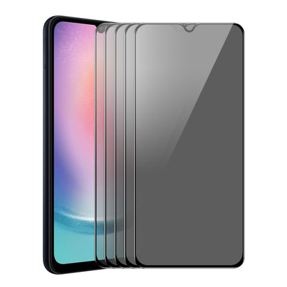 5pcs ENKAY Hat-Prince 28 Degree Anti-peeping Privacy Tempered Glass Film, For Samsung Galaxy A37 / A57, For Samsung Galaxy S25 FE 5G, For Samsung Galaxy A07 4G, For Samsung Galaxy A17 5G, For Samsung Galaxy A56 5G, For Samsung Galaxy A26 5G            ...