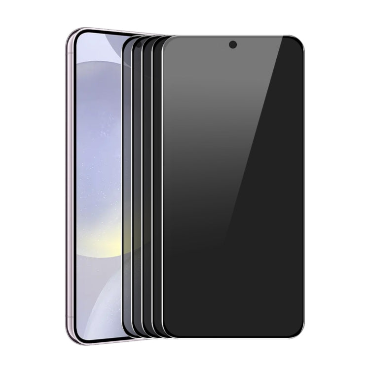 5pcs Film en Verre Trempé Anti-Espionnage 28 Degrés ENKAY Hat-Prince, Pour Samsung Galaxy A37 / A57, Pour Samsung Galaxy S25 FE 5G, Pour Samsung Galaxy A07 4G, Pour Samsung Galaxy A17 5G, Pour Samsung Galaxy A56 5G, Pour Samsung Galaxy A26 5G...