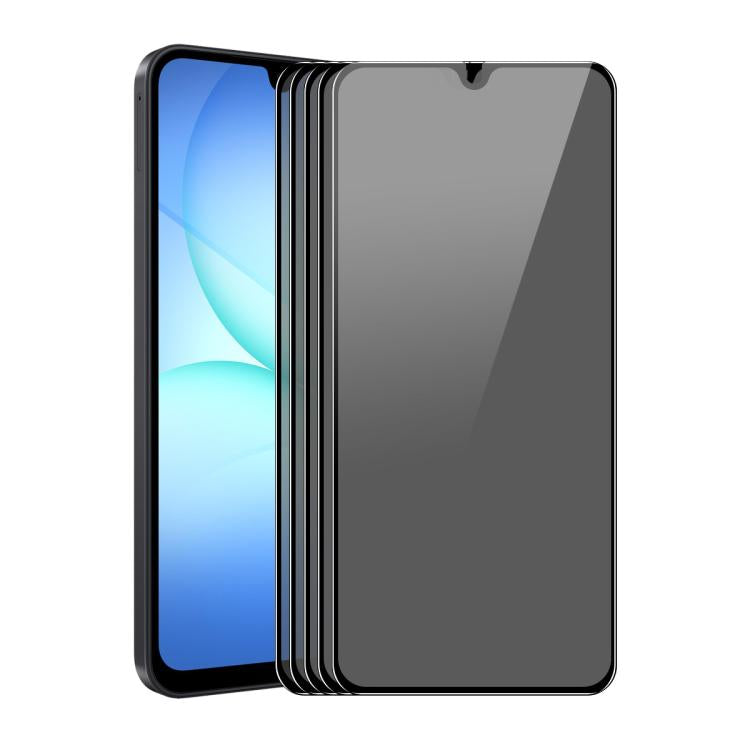 5pcs Film en Verre Trempé Anti-Espionnage 28 Degrés ENKAY Hat-Prince, Pour Samsung Galaxy A37 / A57, Pour Samsung Galaxy S25 FE 5G, Pour Samsung Galaxy A07 4G, Pour Samsung Galaxy A17 5G, Pour Samsung Galaxy A56 5G, Pour Samsung Galaxy A26 5G...