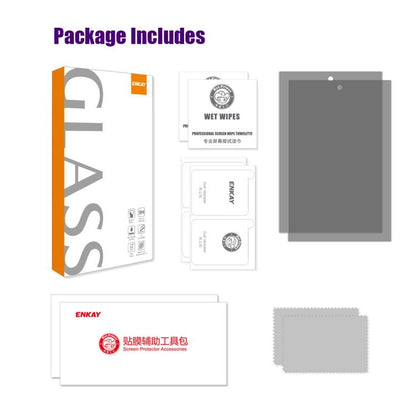 2pcs Film en Verre Trempé Anti-espionnage 28 Degrés ENKAY Hat-Prince, Pour Samsung Galaxy A27 5G, Pour Samsung Galaxy S25 FE 5G, Pour Samsung Galaxy A07 4G, Pour Samsung Galaxy A17 5G, Pour Samsung Galaxy A26 5G, Pour Samsung Galaxy A16 5G...