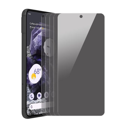 5pcs ENKAY Hat-Prince 28 Degree Anti-peeping Privacy Tempered Glass Film, For Google Pixel 8 Pro, For Google 8