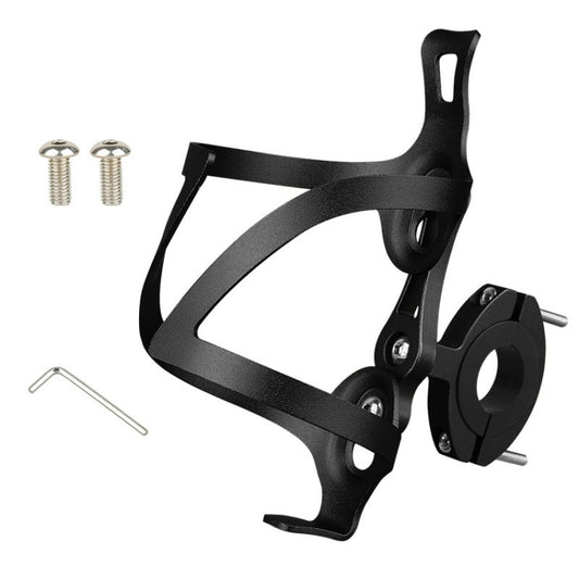 JUNSUNMAY Porte-bidon de vélo en alliage d'aluminium, avec base rotative, sans base rotative