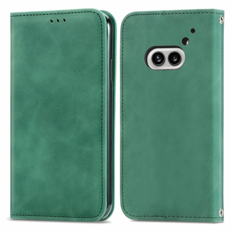Retro Skin Feel Magnetic Flip Leather Phone Case, For Nothing Phone 4a Pro, For Nothing Phone 4a, For  Nothing CMF Phone 1, For Nothing Phone 2a