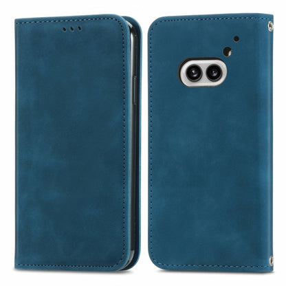 Retro Skin Feel Magnetic Flip Leather Phone Case, For Nothing Phone 4a Pro, For Nothing Phone 4a, For  Nothing CMF Phone 1, For Nothing Phone 2a