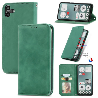 Retro Skin Feel Magnetic Flip Leather Phone Case, For Nothing Phone 4a Pro, For Nothing Phone 4a, For  Nothing CMF Phone 1, For Nothing Phone 2a