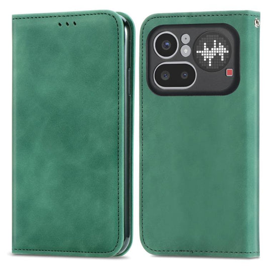 Retro Skin Feel Magnetic Flip Leather Phone Case, For Nothing Phone 4a Pro, For Nothing Phone 4a, For  Nothing CMF Phone 1, For Nothing Phone 2a