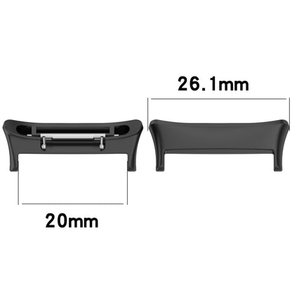 For Honor Watch 4 TMA-L19 1 Pair Metal Watch Band Connector