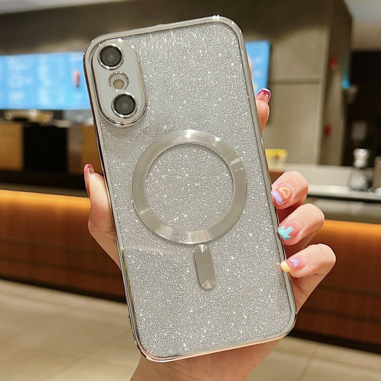 Glitter Electroplating MagSafe TPU Phone Case, For iPhone 11 Pro Max, For iPhone 11, For iPhone 11 Pro, For iPhone X / XS, For iPhone XR, For iPhone XS Max, For iPhone 7 Plus / 8 Plus