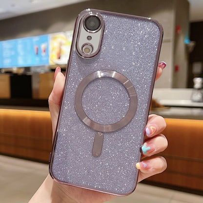 Glitter Electroplating MagSafe TPU Phone Case, For iPhone 11 Pro Max, For iPhone 11, For iPhone 11 Pro, For iPhone X / XS, For iPhone XR, For iPhone XS Max, For iPhone 7 Plus / 8 Plus