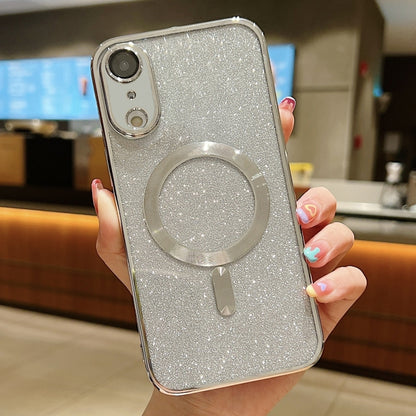 Glitter Electroplating MagSafe TPU Phone Case, For iPhone 11 Pro Max, For iPhone 11, For iPhone 11 Pro, For iPhone X / XS, For iPhone XR, For iPhone XS Max, For iPhone 7 Plus / 8 Plus