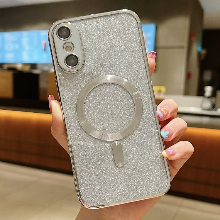Glitter Electroplating MagSafe TPU Phone Case, For iPhone 11 Pro Max, For iPhone 11, For iPhone 11 Pro, For iPhone X / XS, For iPhone XR, For iPhone XS Max, For iPhone 7 Plus / 8 Plus